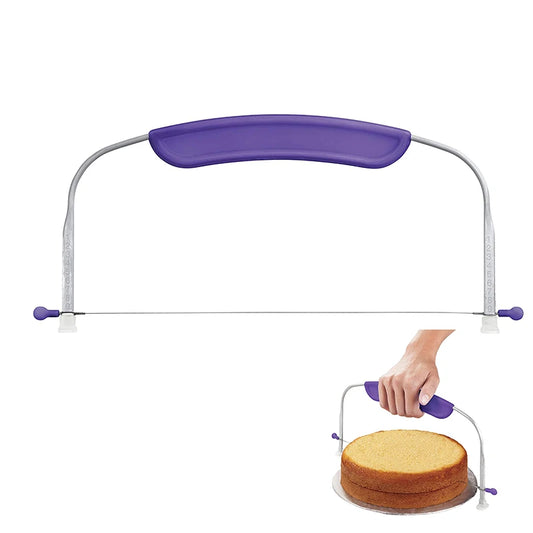 Niveleur à Gâteau – Coupe Précise & Professionnelle avec poignée ergonomique pour des gâteaux parfaitement plats