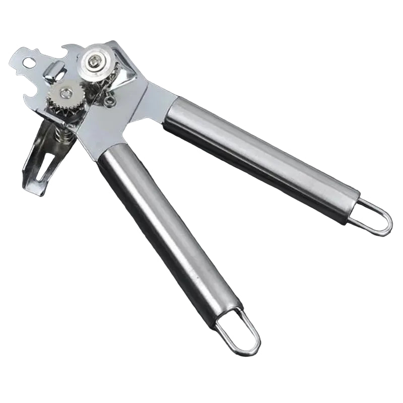 Ouvre-Boîtes manuel Inox Multifonction Durable avec des poignées ergonomiques pour une utilisation facile