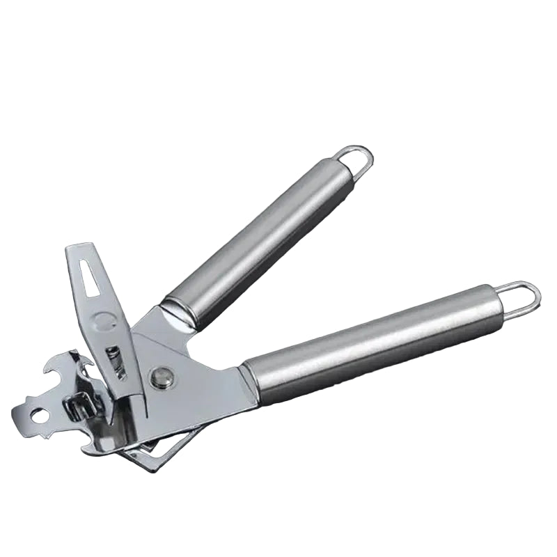 Ouvre-Boîtes manuel Inox Multifonction Durable avec poignées ergonomiques en inox pour une utilisation facile