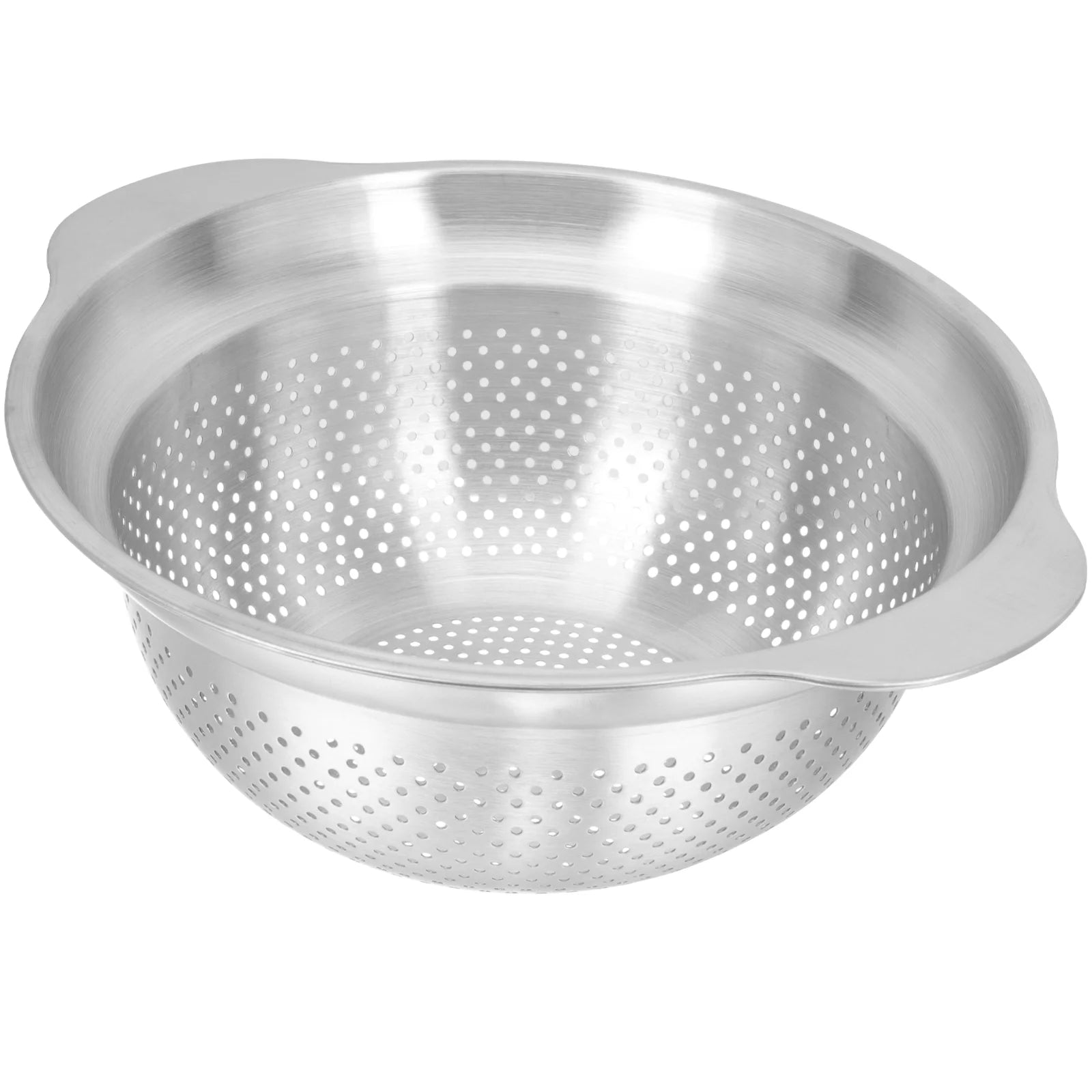 Passoire Inox Multifonction – Drainage Fin en acier inoxydable avec poignées latérales pour cuisine