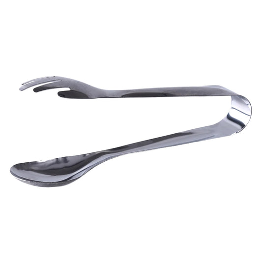 Pince à aliments en acier inoxydable, idéale pour servir et manipuler les plats avec facilité