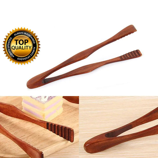 Pinces Alimentaires en Bois – Pratiques & Écologiques pour servir les aliments avec facilité