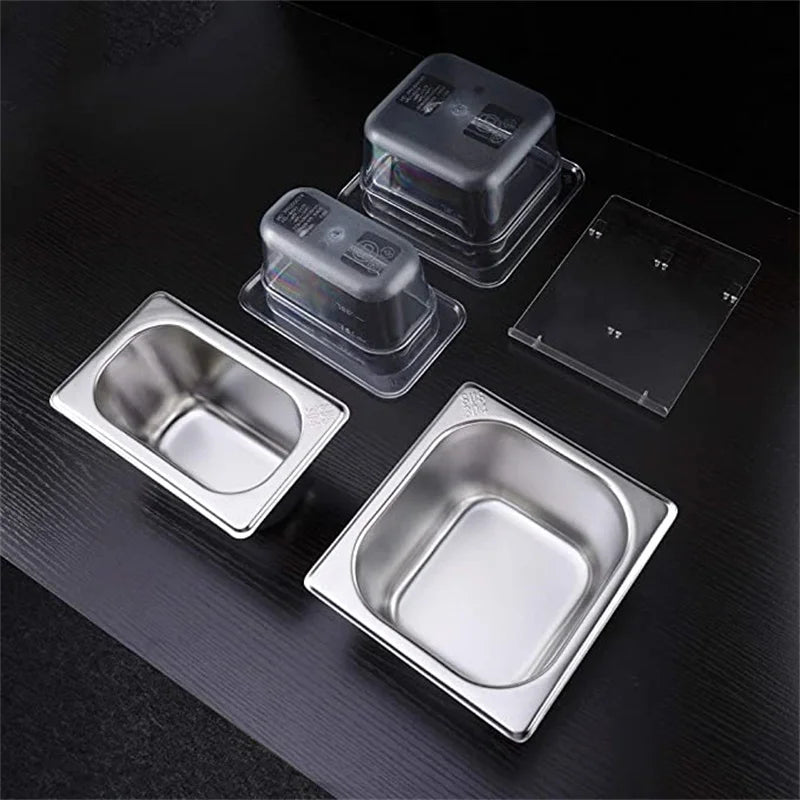 Accessoires en acier inoxydable pour cuisine compatibles avec Planche à Découper Bambou avec Bacs – Éco  Pratique