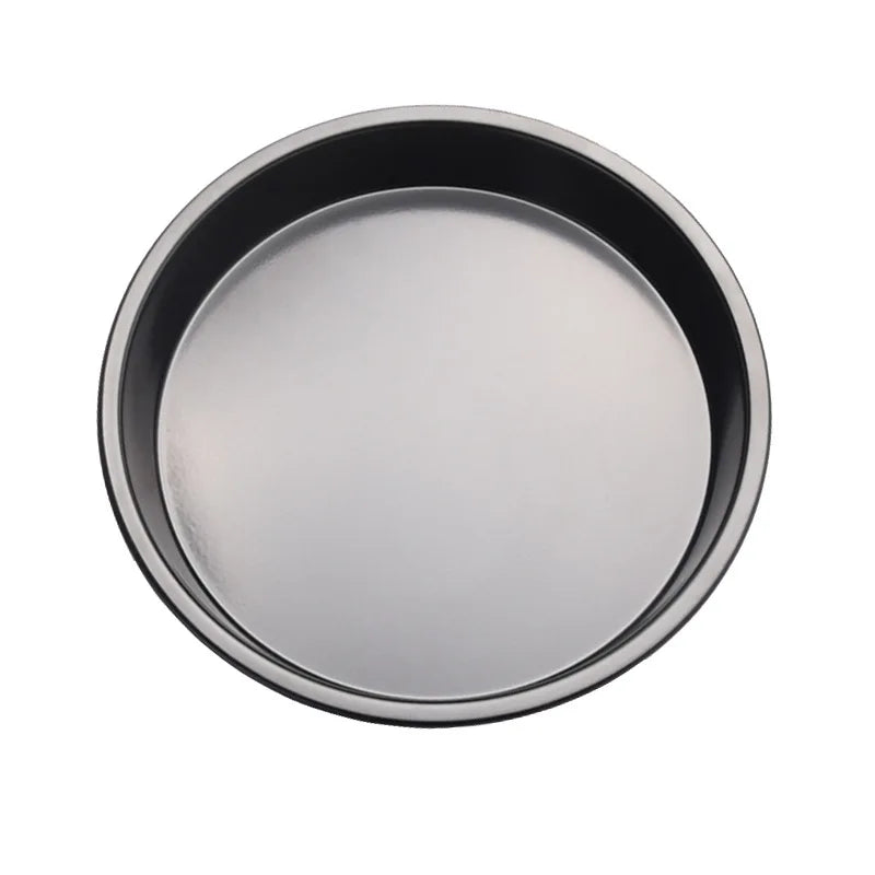 Plat de Cuisson Rond – Gâteaux, Pizzas, Pains Maison en métal antiadhésif pour une cuisson uniforme