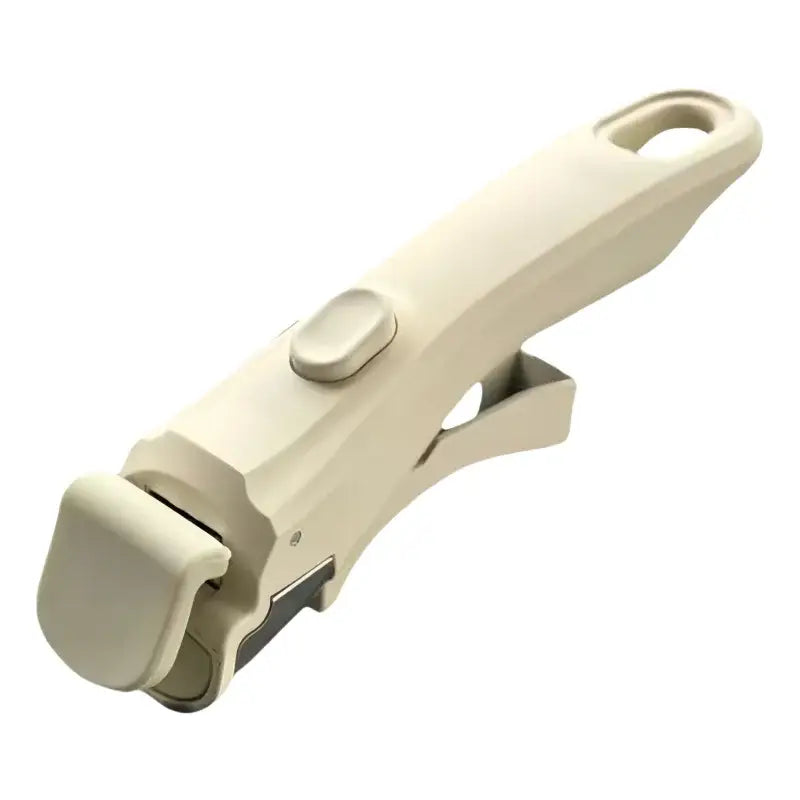 Poignée Amovible Universelle en plastique beige pour ustensiles de chef, pratique et facile à utiliser