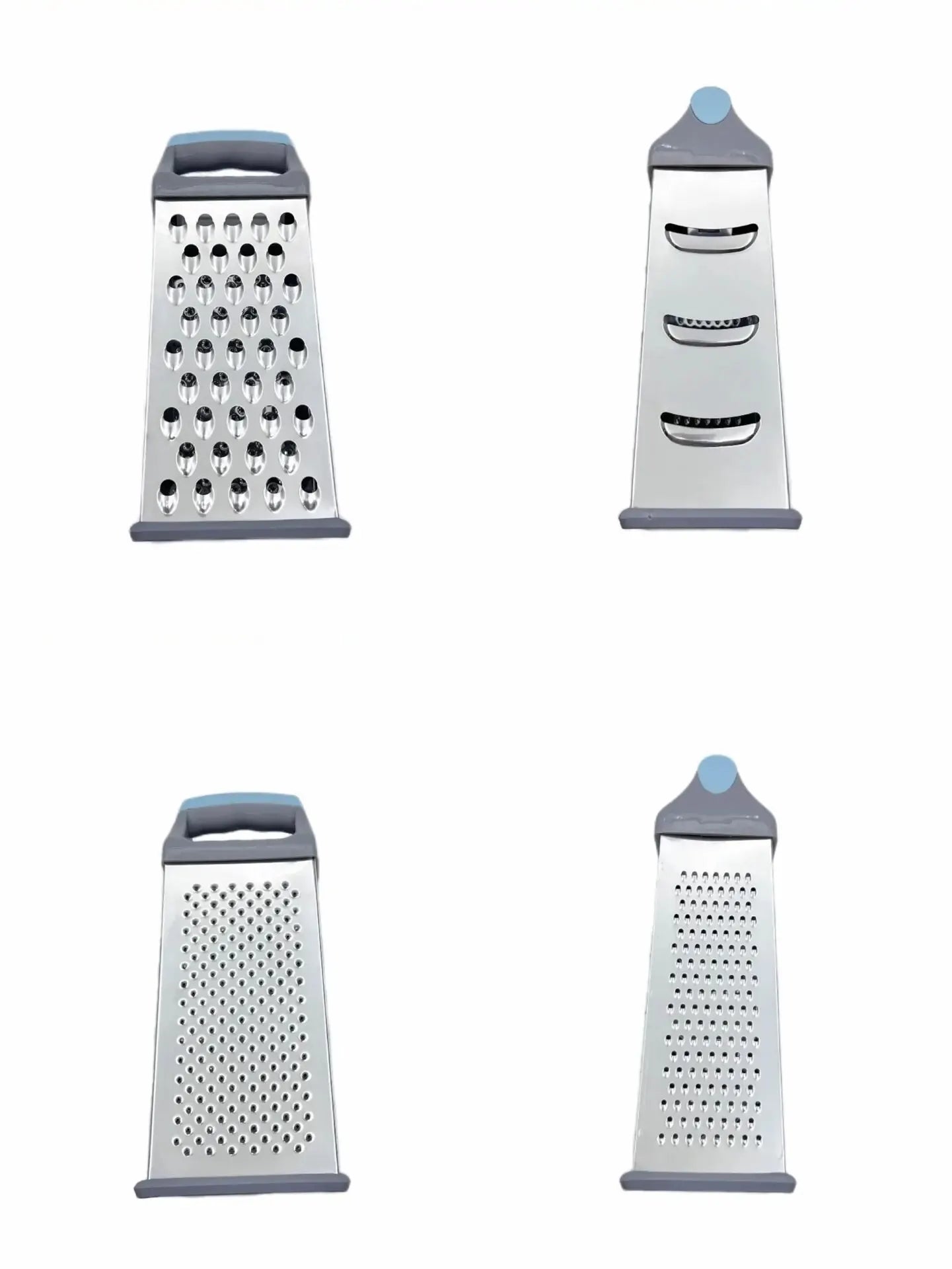 Râpe 4 Faces Inox – Polyvalente, Précise et Durable en acier inoxydable avec différentes tailles de râpages