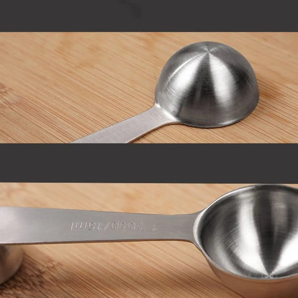 Set Cuillères Doseuses Inox 304 – 7 ou 11 Pièces Précises en acier inoxydable avec mesure gravée