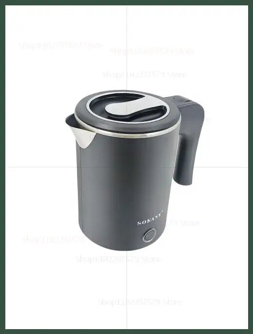 Bouilloire électrique 500ml inox rapide et compacte avec poignée ergonomique pour un usage facile