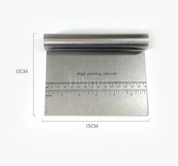 Spatule Inox Professionnelle Ustensiles de chef en acier inoxydable avec règle intégrée 15 cm
