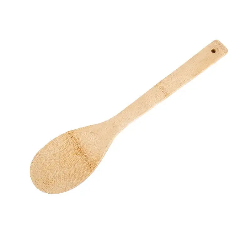 Spatules en Bambou – Set 3 pièces avec une spatule en bois naturel pour la cuisine