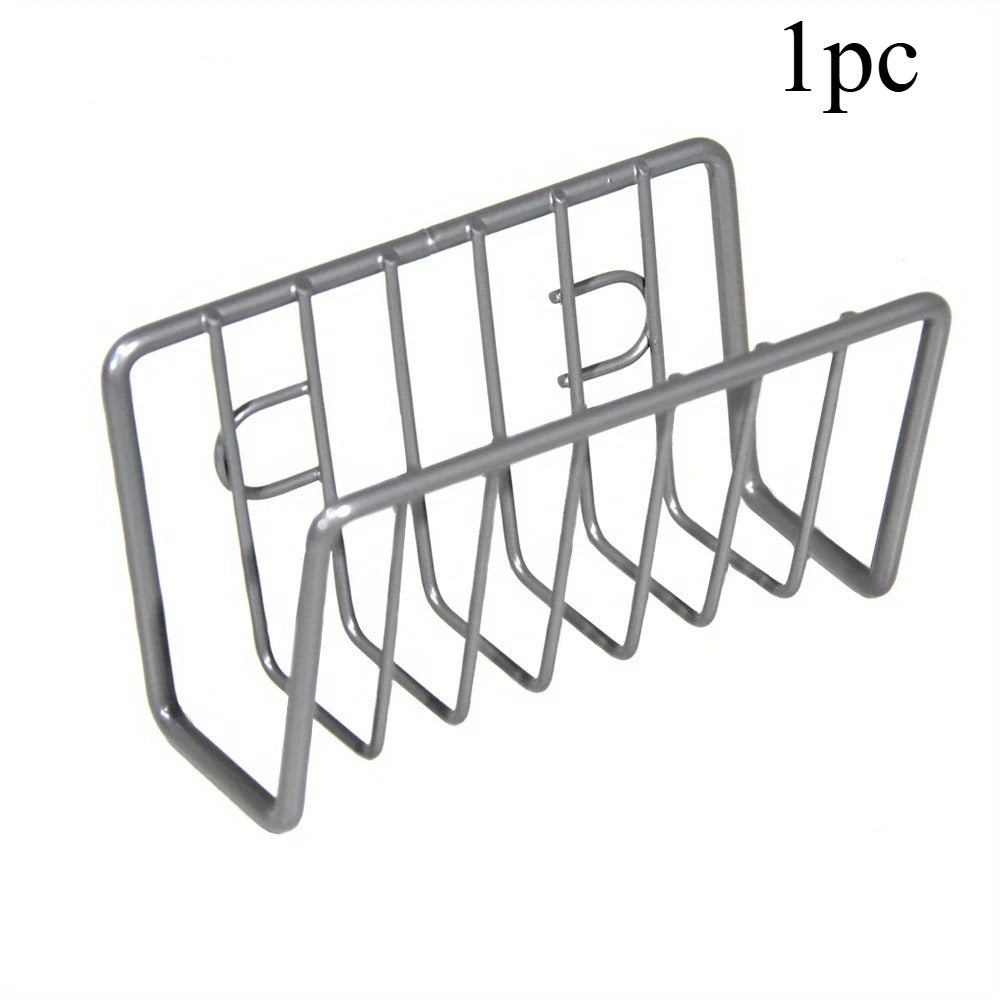 Support Éponge à Ventouse pour Évier de Cuisine en acier inoxydable avec design moderne et pratique