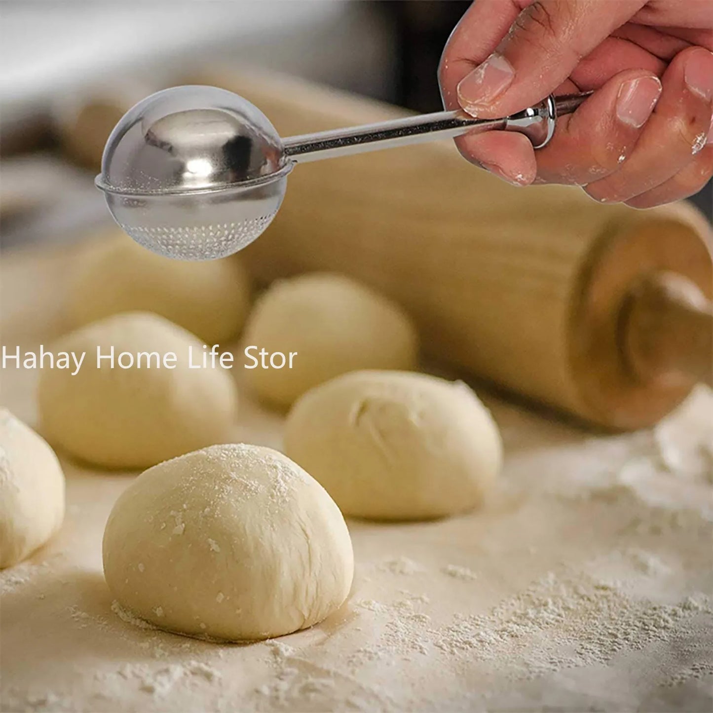 Tamis Pâtisserie – Sucre Glace, Farine en acier inoxydable utilisé pour saupoudrer la pâte à pain