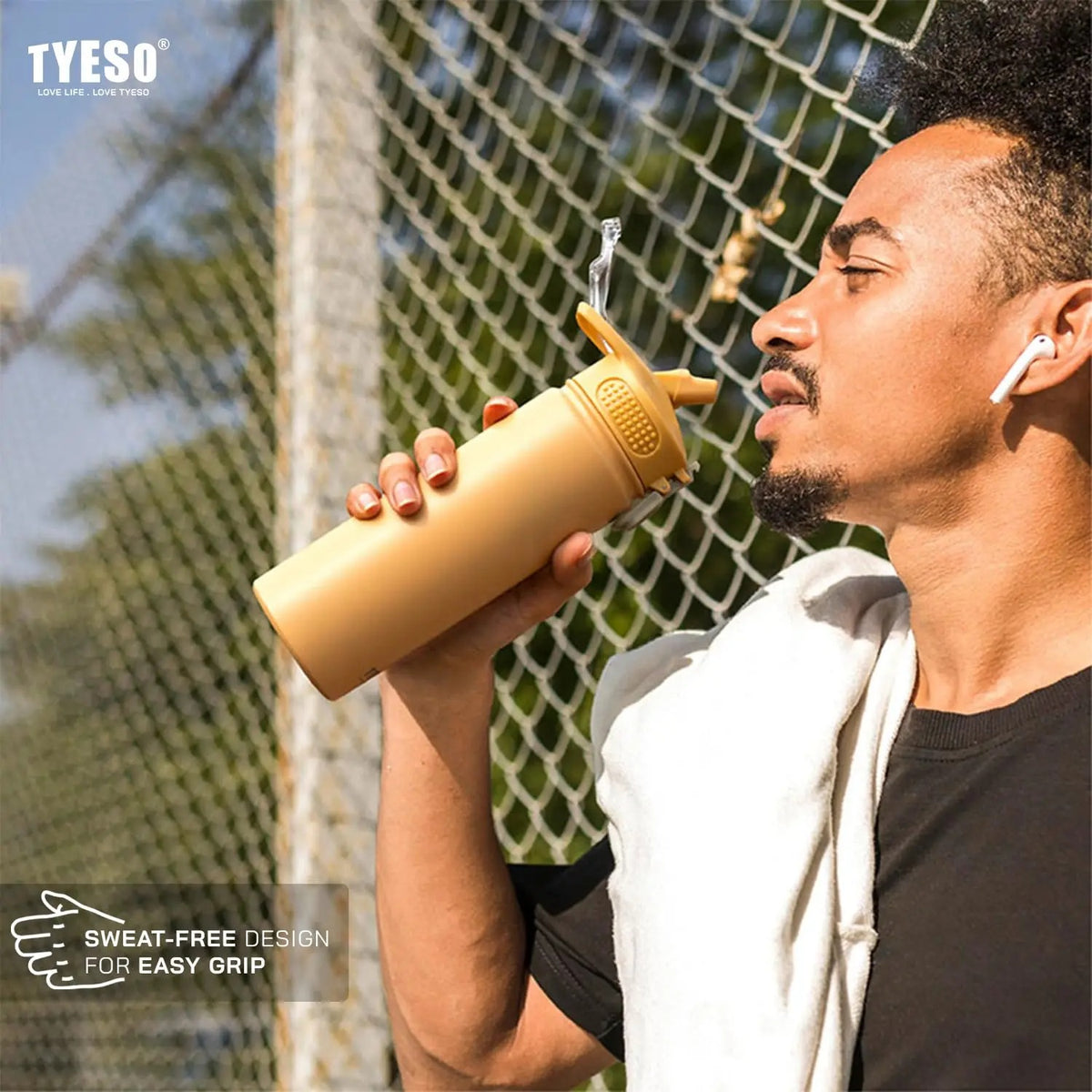 Gourde Isotherme Inox 600ml 750ml Sport en acier inoxydable facile à saisir pour une utilisation sportive