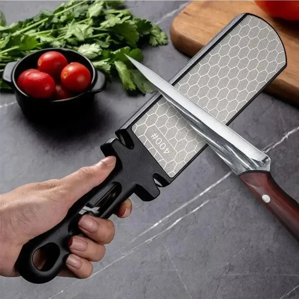 Aiguiseur de couteaux Venlohome avec design pratique pour un tranchant rapide et durable