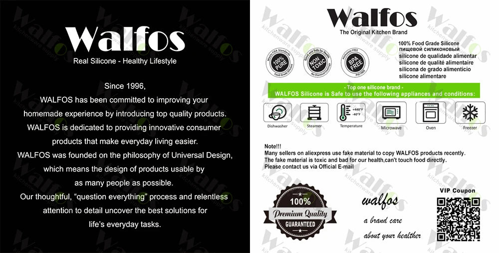 Fouet Silicone Walfos – ergonomique avec design confortable pour une utilisation en cuisine facile
