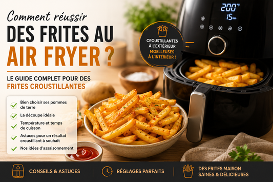Comment réussir des frites au Air Fryer ? Le guide complet pour des frites croustillantes