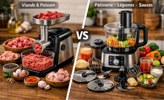 Hachoir électrique ou robot de cuisine : lequel choisir selon vos besoins ?