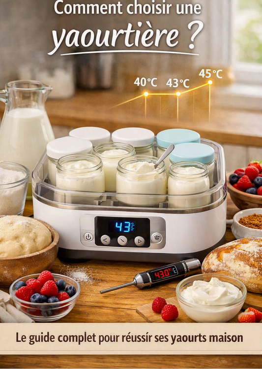Comment choisir une yaourtière ? Le guide complet pour réussir ses yaourts maison