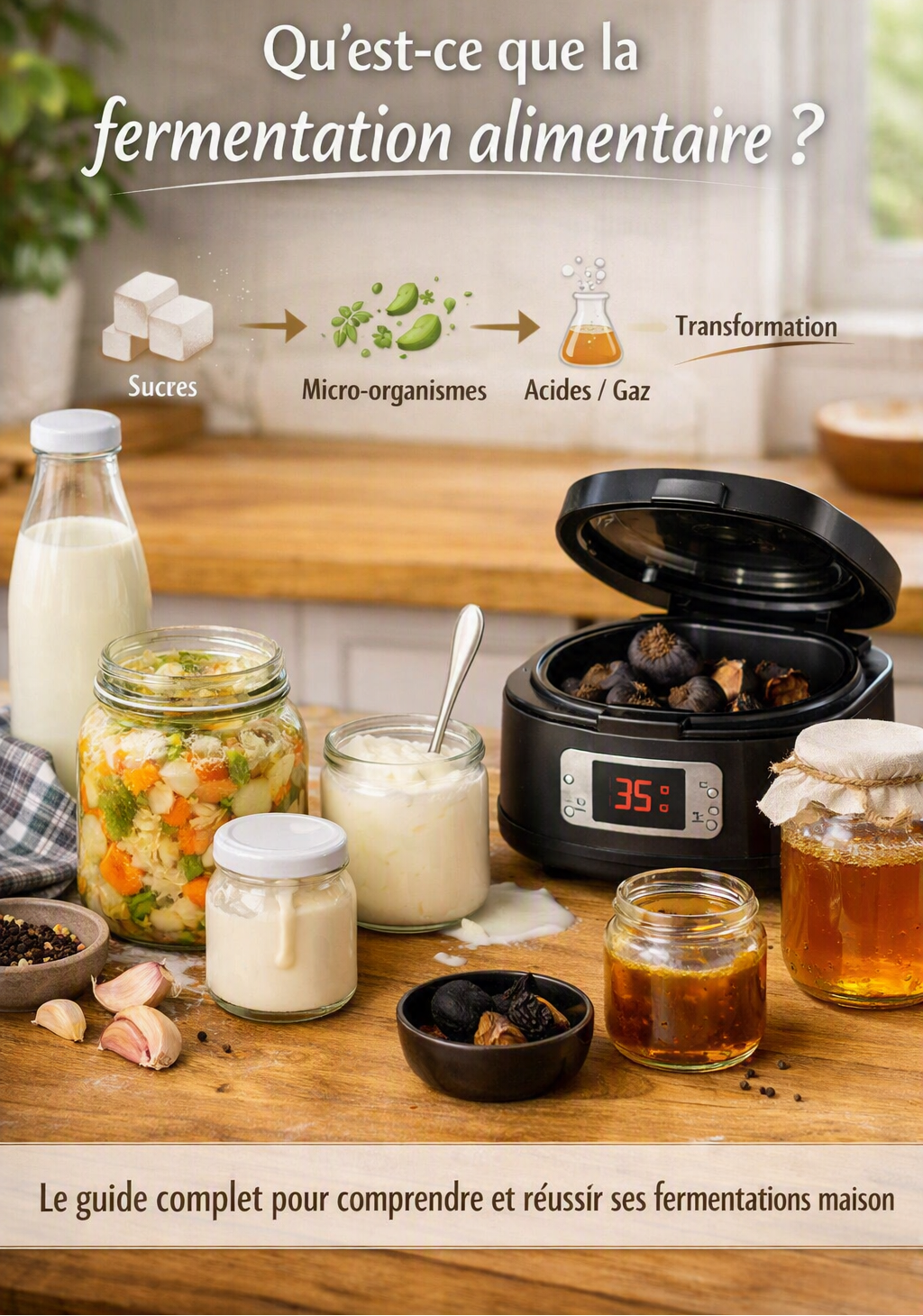 Fermentation alimentaire : le guide complet pour débuter à la maison