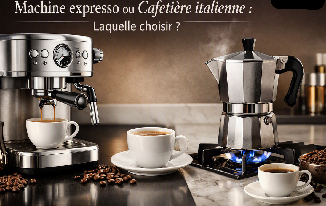 Machine expresso ou cafetière italienne : laquelle choisir ?