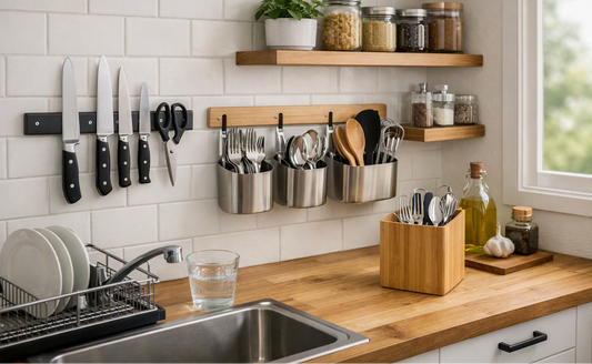 Comment ranger ses couverts dans une petite cuisine ? 10 solutions pour gagner de la place