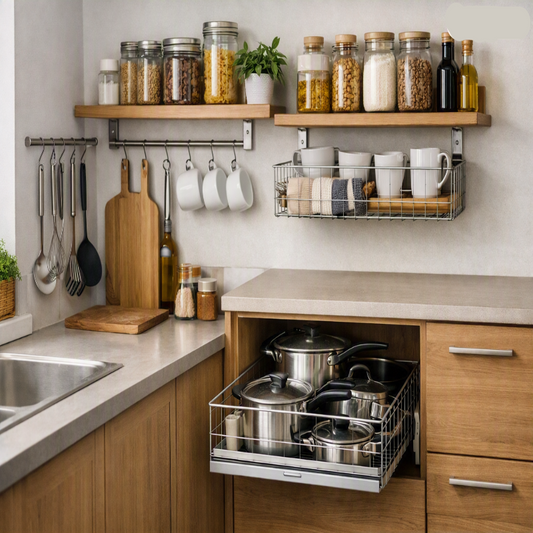 Comment gagner de la place dans une petite cuisine ? Guide pratique