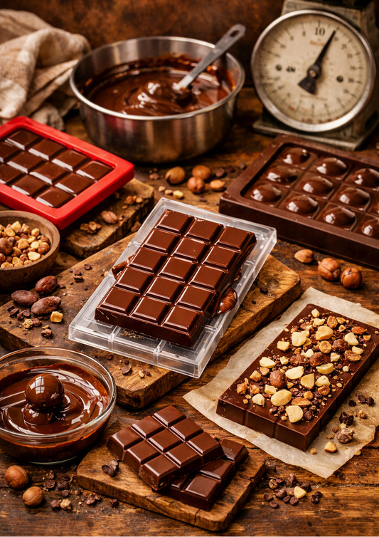 Comment faire ses propres tablettes de chocolat maison ?