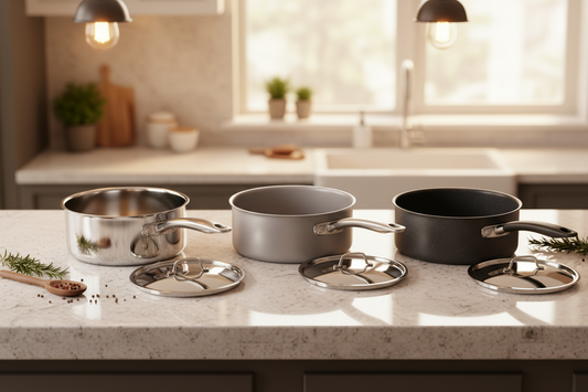Casserole inox, aluminium ou antiadhésive : laquelle choisir selon votre cuisine et vos besoins ?