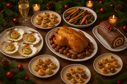 Menu de Noël simple : recettes rapides et festives avec plats, apéritifs et desserts délicieux