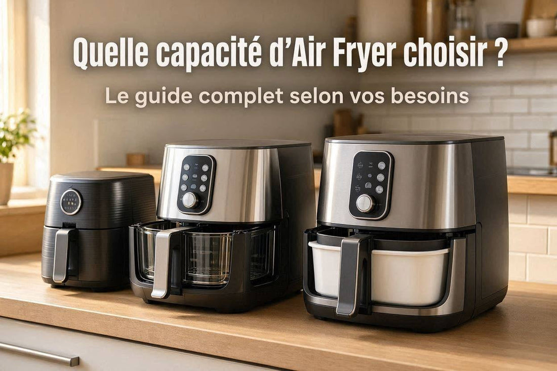 Quelle capacité d’Air Fryer choisir ? Le guide complet selon vos besoins