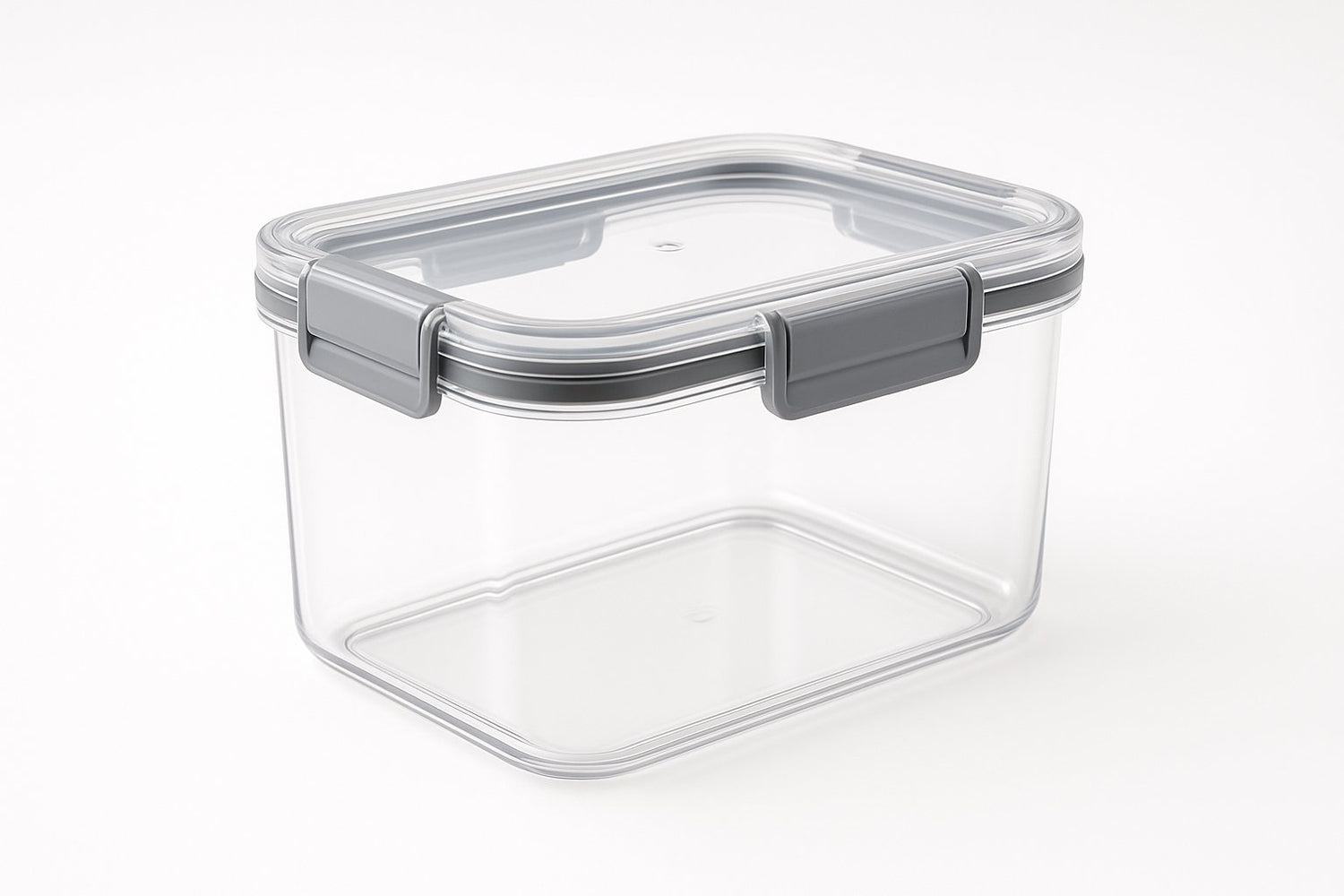 Boîte hermétique en plastique transparente idéale pour la conservation – organisation optimales des aliments