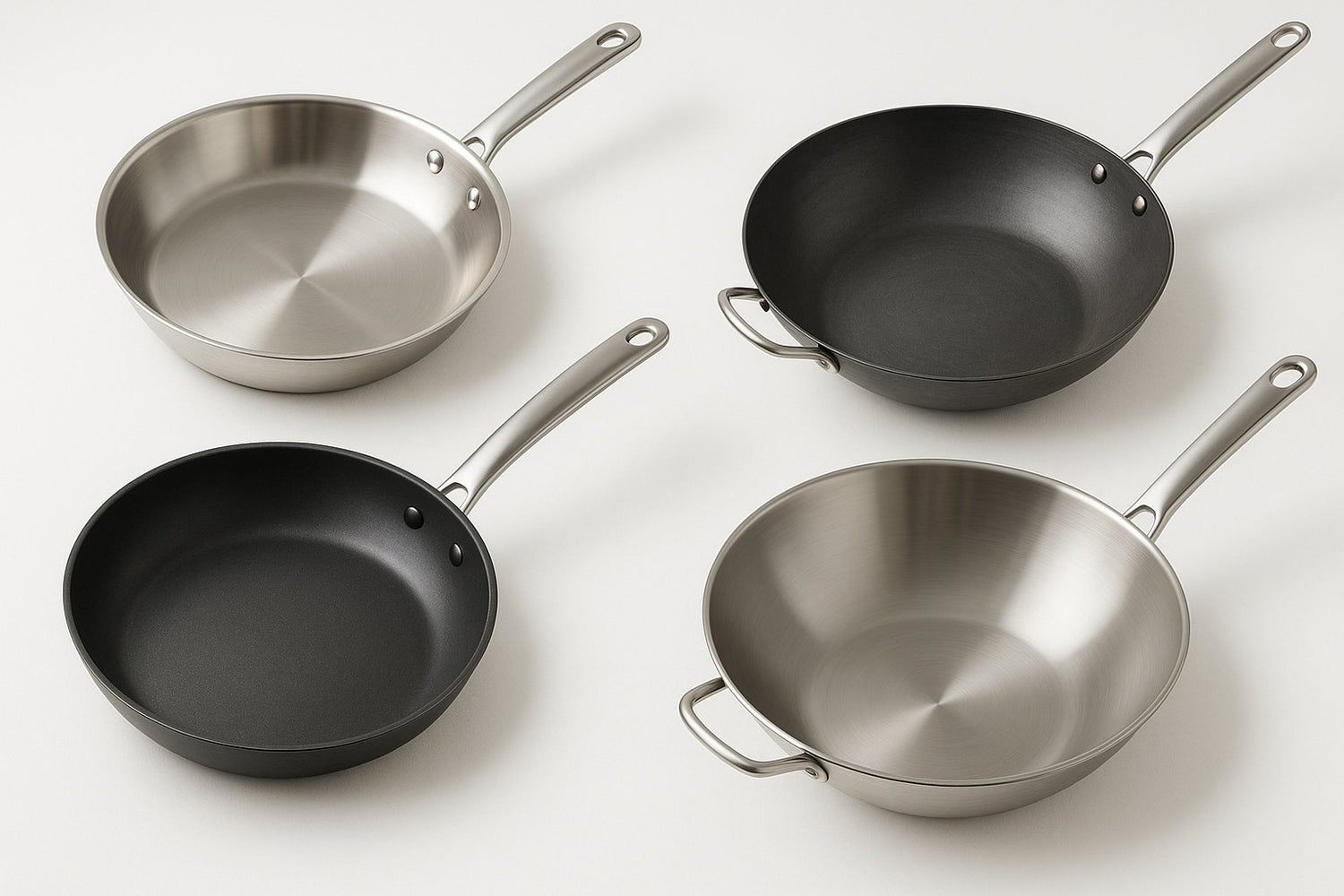 Poêles & Woks : Ustensiles de Chef pour une Cuisine Pro