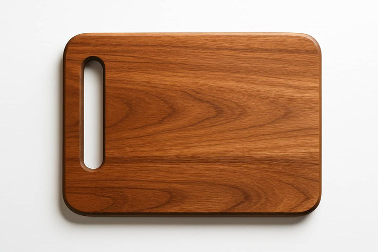 Set De 4 Planches à Découper En Bois Naturel Huilé - Planches Cuisine Robustes Et Élégantes Les Plaisirs Du Chef