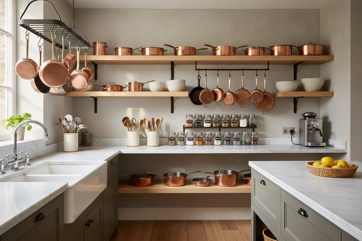 Rangement et organisation de la cuisine : les bonnes solutions