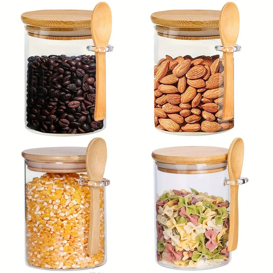 Bocaux en Verre pour Aliments – Conservation Hermétique, Écologique et Élégante pour Votre Cuisine - Ustensile de chef