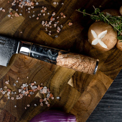 Couteau de Chef Baovim 20,5 cm Manche Résine Confortable 