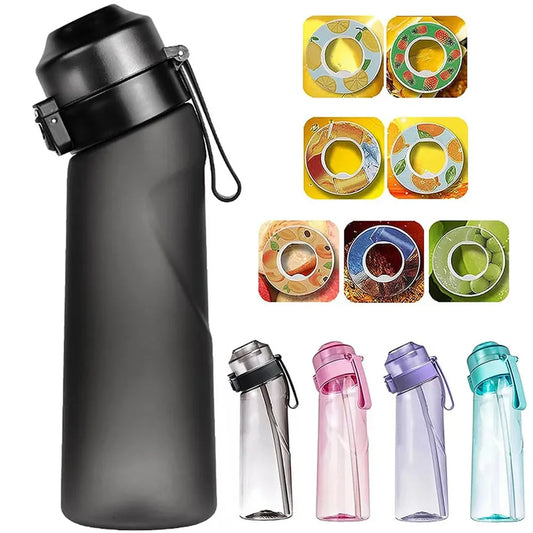 Gourde Air Up avec 7 capsules parfumées aux fruits 