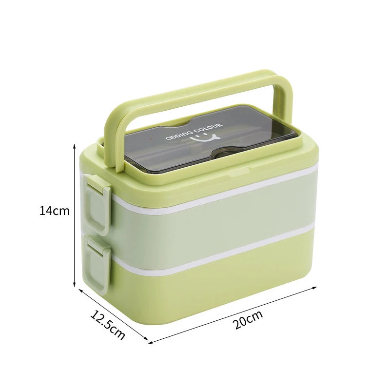 Grande Lunch Box à Double Couche 