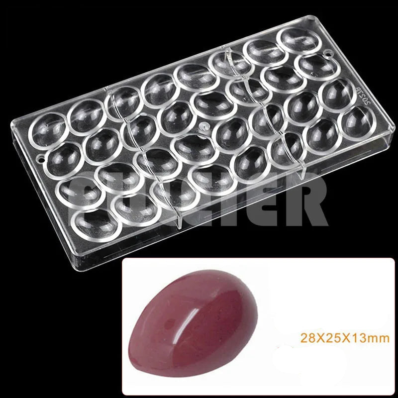 Moule à Chocolat– Outil de Pâtisserie Écologique pour Chocolat, Bonbons, Gâteaux et Décorations – Fuleier - Ustensile de chef