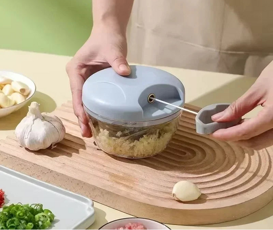 Hachoir à Ail et Gingembre en Acier - Ustensile de chef