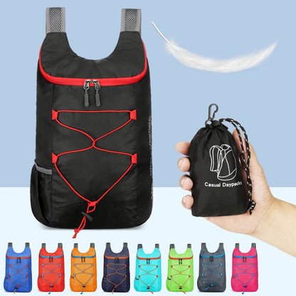 Kit Chien Multi-usage – Voyage, Camping et Sécurité - sac à dos noir pliable avec ses variantes 