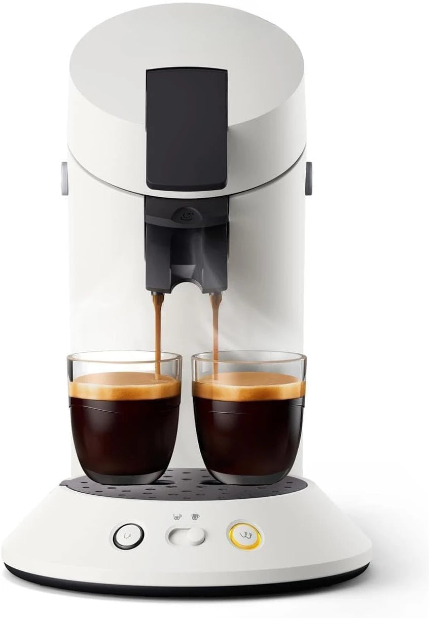 Machine Senseo Original Plus Blanche – Café Express avec Mousse Fine & Intense 