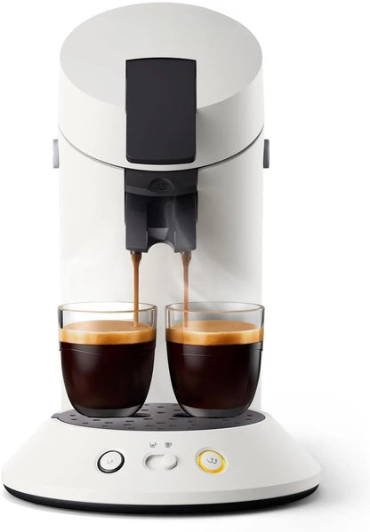 Machine Senseo Original Plus Blanche – Café Express avec Mousse Fine & Intense 