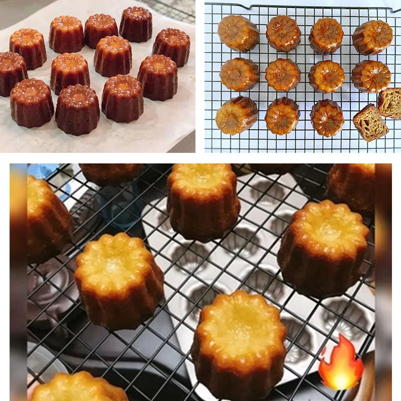 Moule Silicone à Cannelés Bordelais 