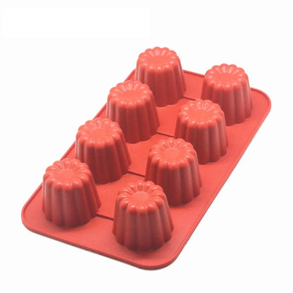 Moule Silicone à Cannelés Bordelais 8/18 Cavités 