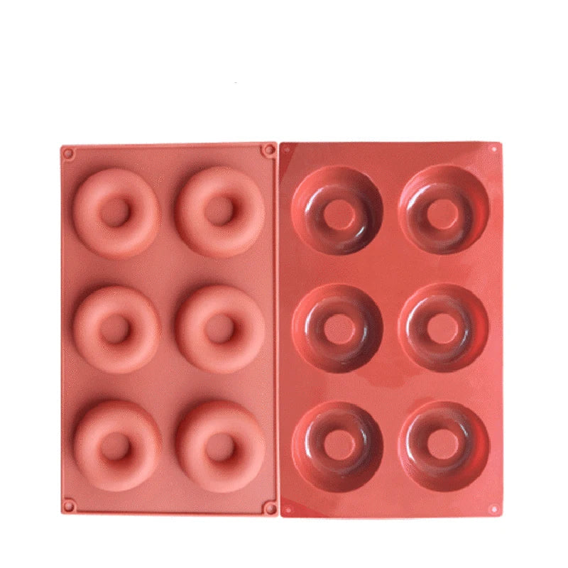 Moule à Pâtisserie en Silicone – 6 ou 8 Empreintes