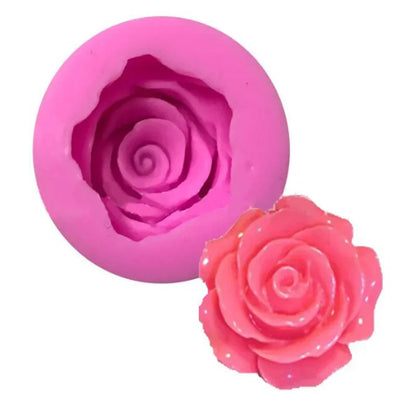 Moules en Silicone 3D rose 1 cavité