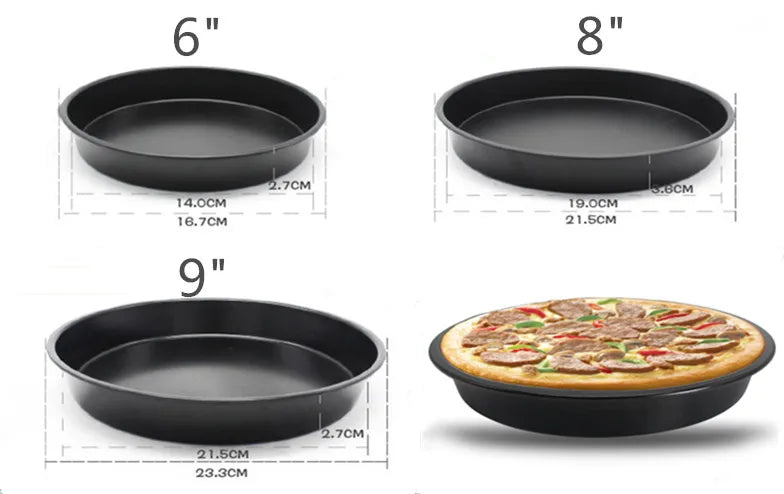 Plaque à pizza maison pour four, revêtement antiadhésif et résistante