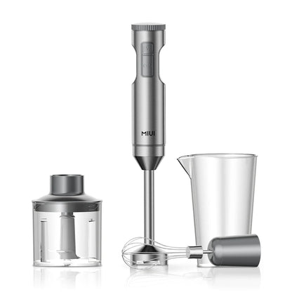 Mixeur Plongeant MIUI PHB8001 – 1000W, 14 Vitesses, Turbo Mode, Acier Inoxydable - Ustensile de chef