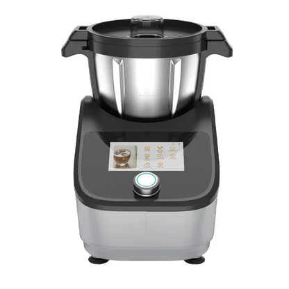 Robot de Cuisine Commercial avec Contrôle Wi-Fi et Recettes Digitales – Accessoires Inclus (Lame de Hachage, Couvercle Verrouillable, Spatule) - Ustensile de chef